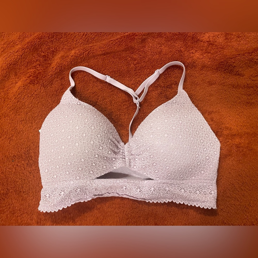 Victoria's Secret Lace Bralette in Lavender